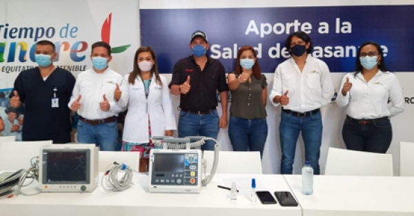 Ecopetrol entrega 46 equipos biomédicos a tres instituciones de salud de Casanare