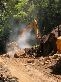 Avanzan trabajos de recuperación de la vía Yopal – El Morro