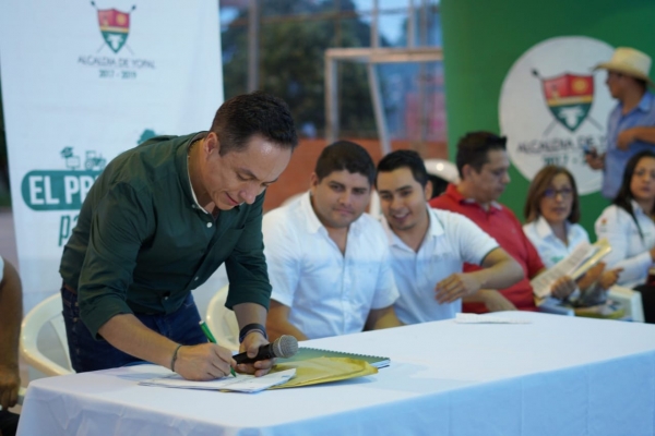 Firmado acuerdo con el cual se crea la Comuna 7 de Yopal