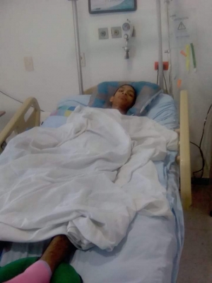 Joven venezolano que intentaba llegar a Perú, y trató de subirse a un vehículo se cayó y este lo arrastró dejándolo sin movilidad en sus piernas