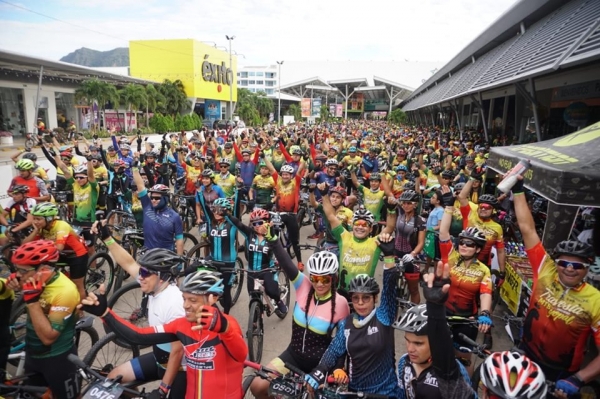 Cerca de 2000 ciclistas de diferentes rincones del país participaron en la Travesía &#039;Prefiero Yopal’