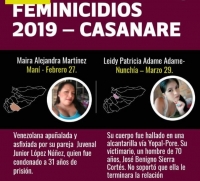 Feminicidio, crimen de odio: 10 casos se han presentado en Casanare en los últimos años