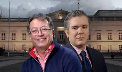 Petro y Duque pelearán voto a voto la presidencia de Colombia