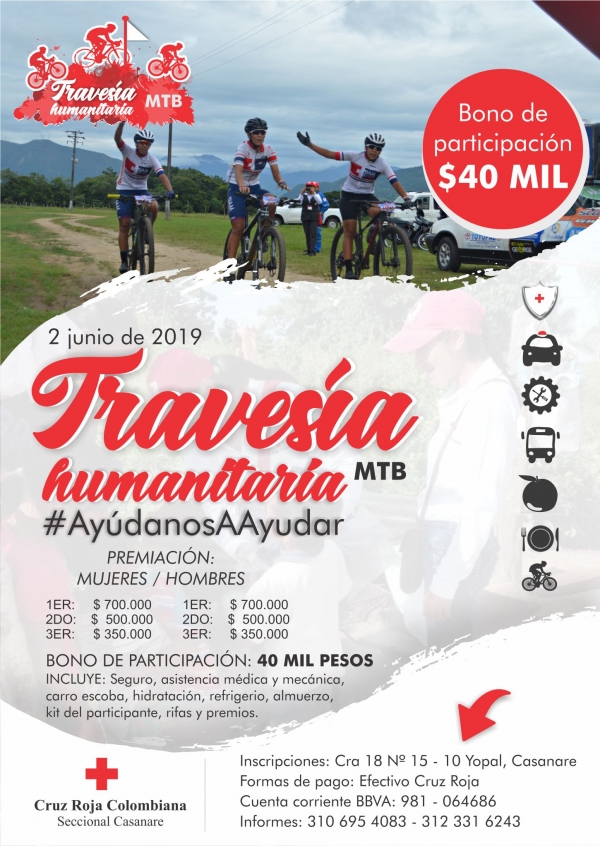 Travesía Humanitaria MTB de la Cruz Roja llega a su segunda edición