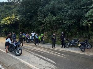 Autoridades intervienen en Buenavista para frenar piques ilegales y consumo de drogas en la vía