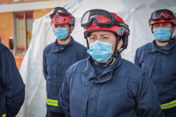 La Gobernación de Casanare entregó equipos al Cuerpo de Bomberos de Yopal.