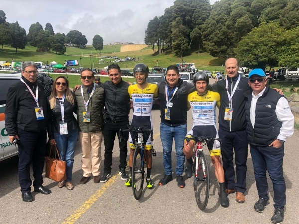 Aguazuleño William Muñoz fue el campeón de los Sprints en la Vuelta a Colombia