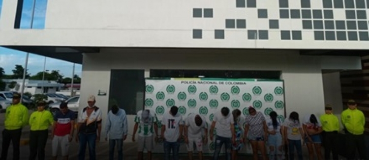 Capturada en Yopal banda de vendía estupefacientes a la salida del colegio del barrio Progreso III
