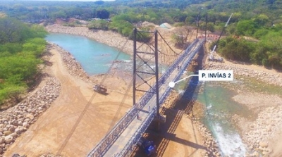 Inicia mantenimiento nocturno del puente INVIAS 2 en El Charte