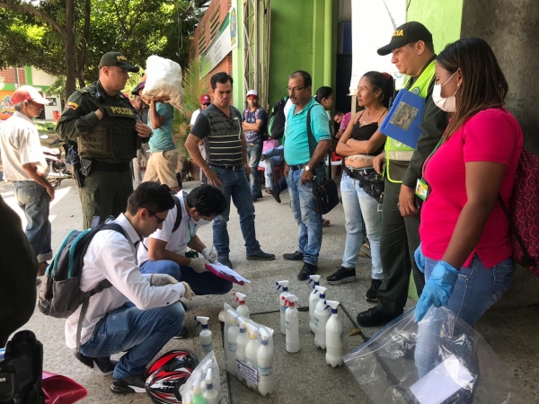 Secretaría de Salud de Yopal adelantó labores de control a la venta de sustancias peligrosas