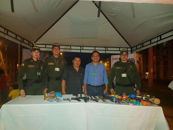 Jornada de desarme de juguetes bélicos en Torres del Silencio