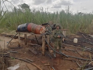 Ejército incautó 170.000 galones de crudo en Arauquita, Arauca