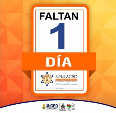 Casanare listo para el Simulacro Nacional