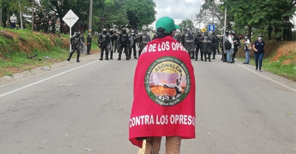 Disturbios y desmanes opacaron la jornada de protestas del Paro Nacional en Yopal