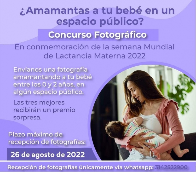 Casanare: participe en el concurso fotográfico para celebrar la Semana Mundial de la Lactancia Materna