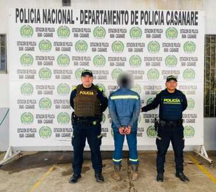 En Maní fue capturado un hombre de 22 años que era buscado por acceso carnal