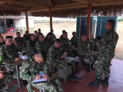 Soldados del Batallón de Acción Integral se capacitaron en diferentes áreas