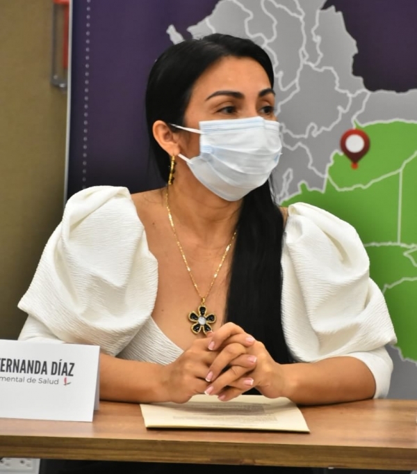 Renunció secretaria de Salud Yenny Díaz