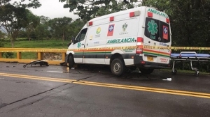 Lesionada en accidente de tránsito de ambulancia, requiere donantes de sangre