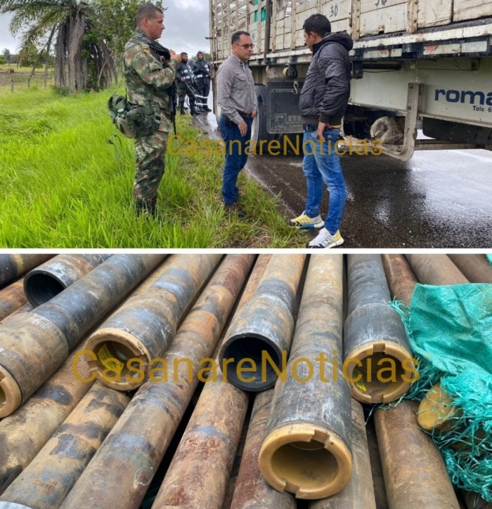 Capturado hombre en Paz de Ariporo vinculado al hurto de tubería petrolera