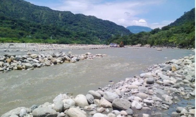 Dique sobre el Cravo Sur en la vereda San Pascual está a punto de concluir