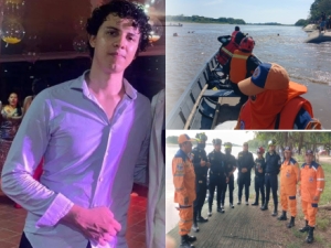 Organismos de socorro madrugaron a buscar docente desaparecido en aguas del Cravo Sur