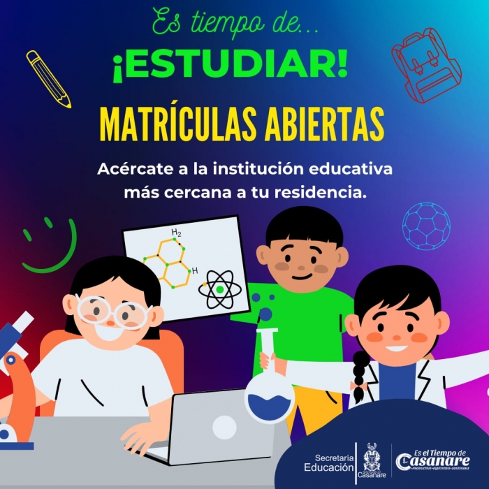 Inició matriculatón en 18 municipios de Casanare