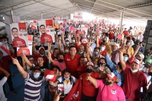 Contundente apoyo demostró la colonia Labrancera al candidato L101 a la Cámara de Representantes por Casanare