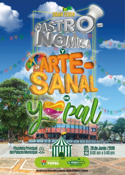 Feria Gastronómica y Artesanal este viernes en la Alcaldía de Yopal