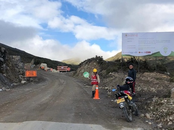 La vía por Labranzagrande es otra alternativa para los vehículos camperos que transiten de Boyacá a Casanare