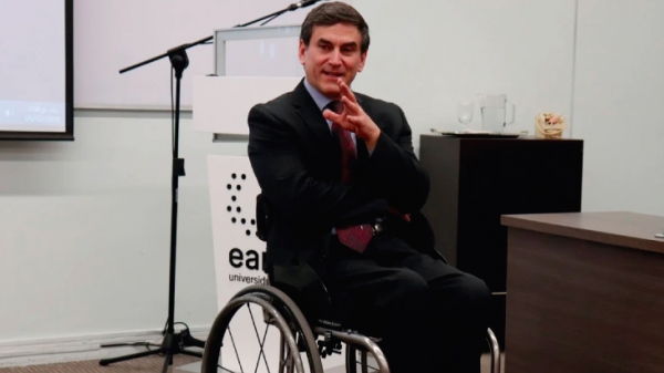 Este miércoles estará en Yopal Jairo Clopatofsky, Alto Consejero Nacional de Discapacidad