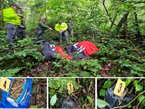 Ejército encontró material bélico del ELN en zona rural del Morro