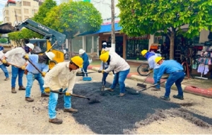 Alcaldía de Yopal rehabilita 10 puntos críticos de la carrera 19 para mejorar la movilidad