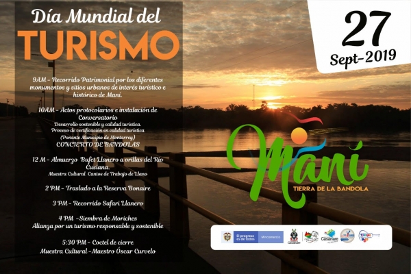Día Mundial del Turismo se celebrará este viernes en Maní