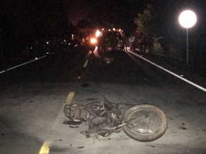 Motociclista falleció luego de sufrir un accidente de tránsito en la vía Marginal del Llano