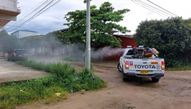 Yopal: iniciaron jornadas de fumigación para la prevención del zancudo transmisor del dengue