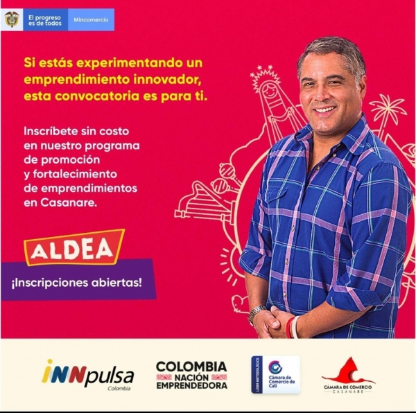 Convocatorias abiertas para empresarios y emprendedores de Casanare