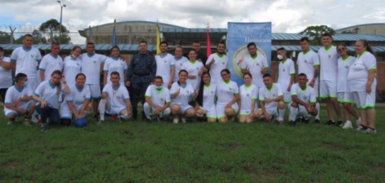 El partido de futbol por la reconciliación se jugó en Yopal