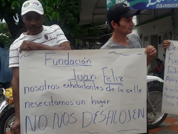 Aplazado el desalojo de la Fundación Juan Feliz, que recupera drogadictos de Yopal