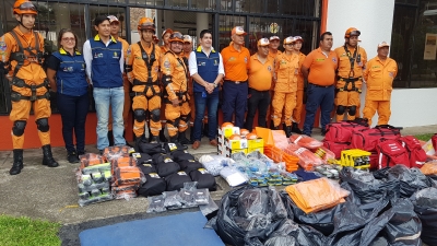 Gestión del Riesgo entregó dotación a Defensa Civil en Casanare