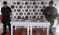 Ejército le incautó material bélico al ELN