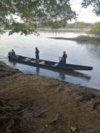 Continúa búsqueda de hombre que cayó al río Unete