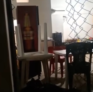 Ladrones desocuparon restaurante en Villa Lucía