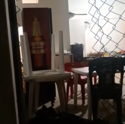 Ladrones desocuparon restaurante en Villa Lucía