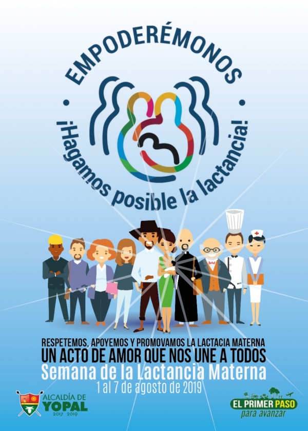 Yopal participa en la celebración de la Semana Mundial de la Lactancia Materna