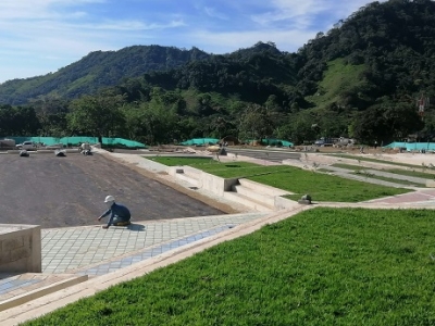 Parque recreativo y deportivo de Cupiagua está en su fase final de construcción