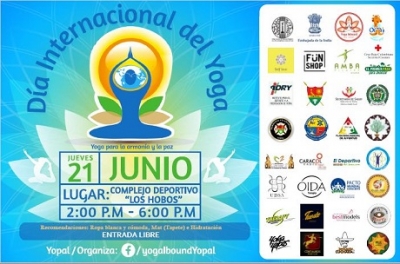 Yopal celebrará el Día Internacional del Yoga