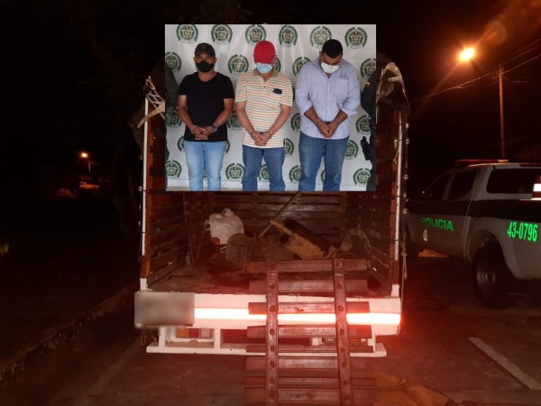 Capturados contratistas de la EAAAY cuando hurtaban electrobombas en PTAR de Tilodirán