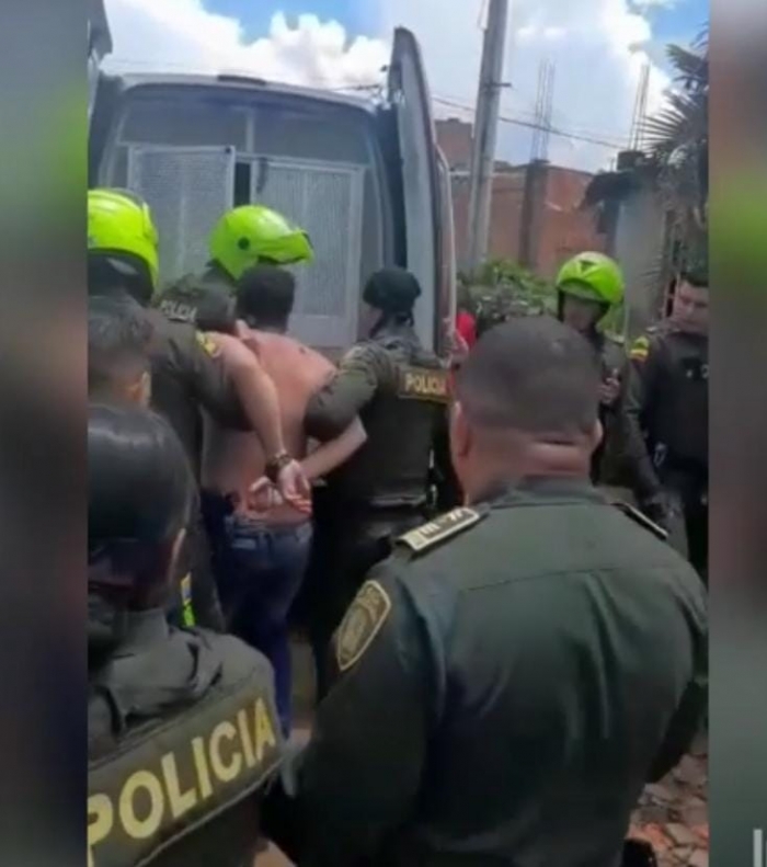 Policía lesionado ayer con cuchillo cuando atendía un caso de violencia intrafamiliar en La Bendición