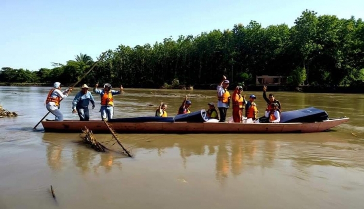 Llegaron ayudas humanitarias para familias afectadas por el ‘trasvase’ del río Pauto hacia La Curama